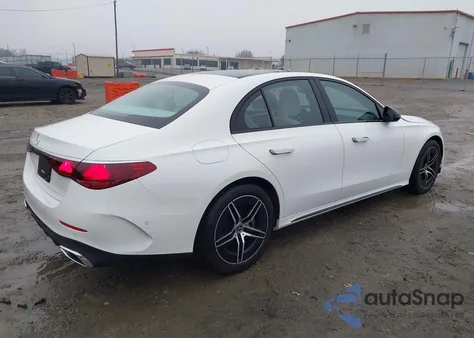 2025 Mercedes-Benz E 350 from USA, damaged, VIN W1KLF4GB3SA153405